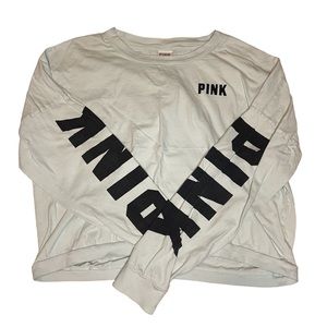 PINK| Victoria's Secret Pale Teal Crewneck